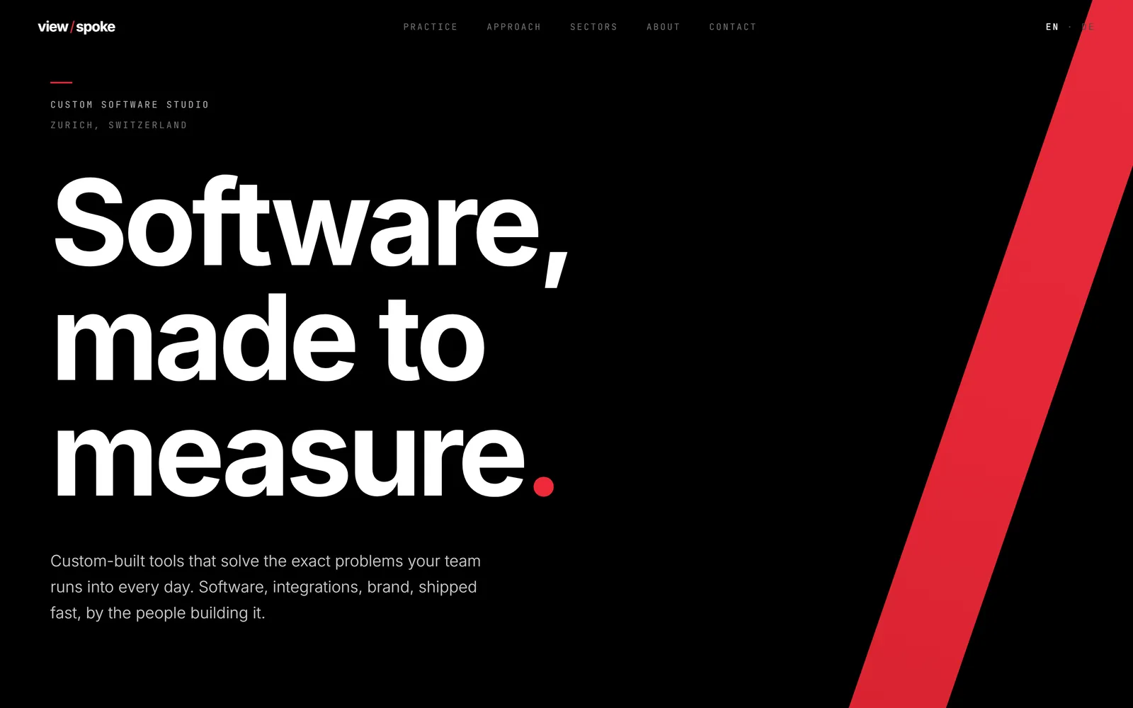 Viewspoke: Software-Studio in Zürich